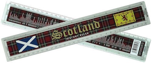 Scottish Kings & Queens Timeline Ruler 30CM