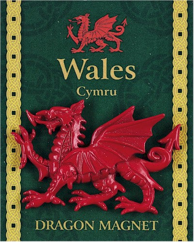 Welsh Dragon Fridge Magnet