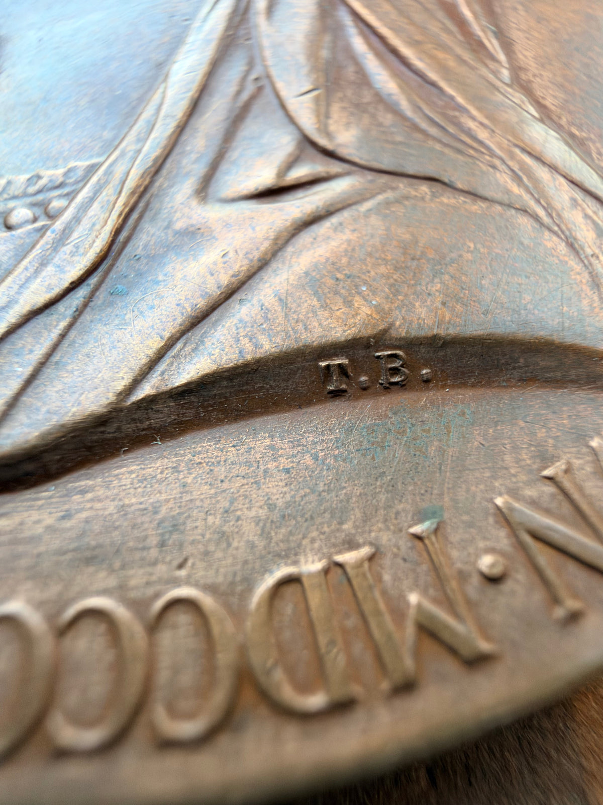 1897 Queen Victoria Official Diamond Jubilee Large Bronze Medal