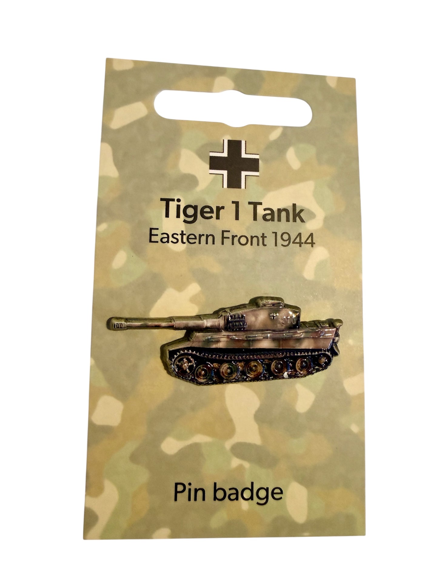 WW2 Tiger 1 German Tank 3D World War Two Pin Badge