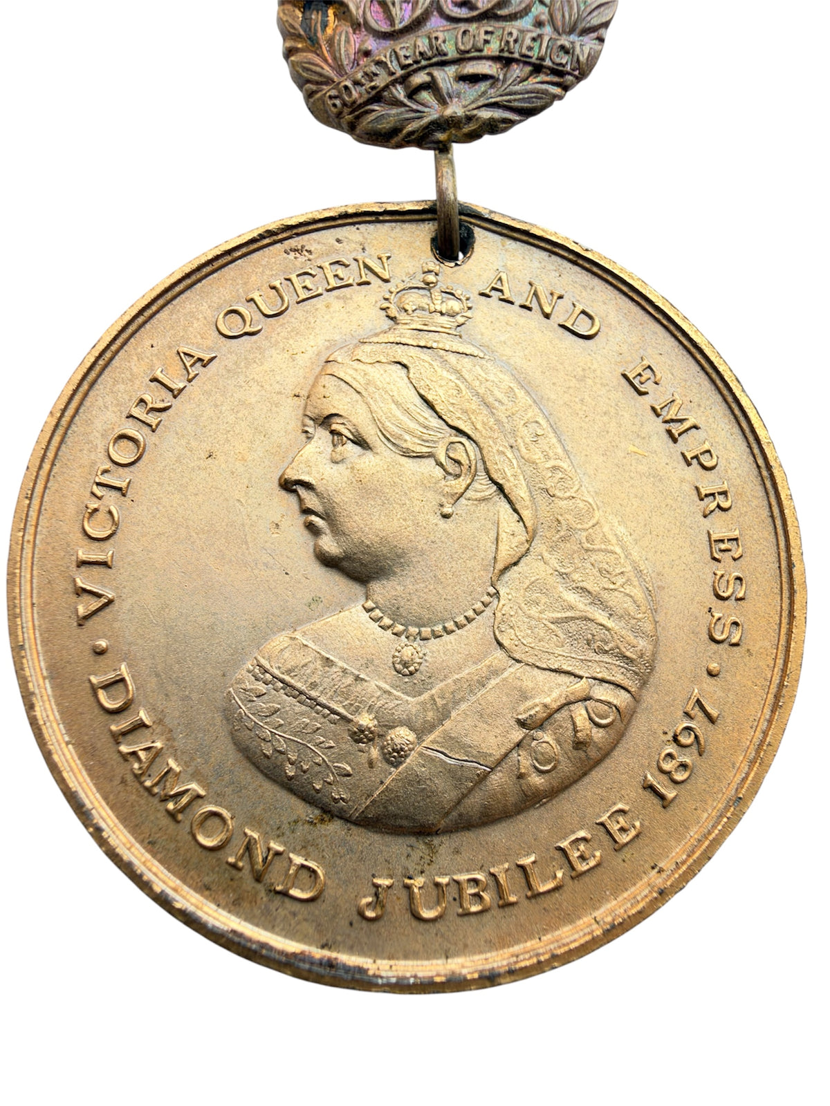 Queen Victoria 1897 Diamond Jubilee Commemorative Medal