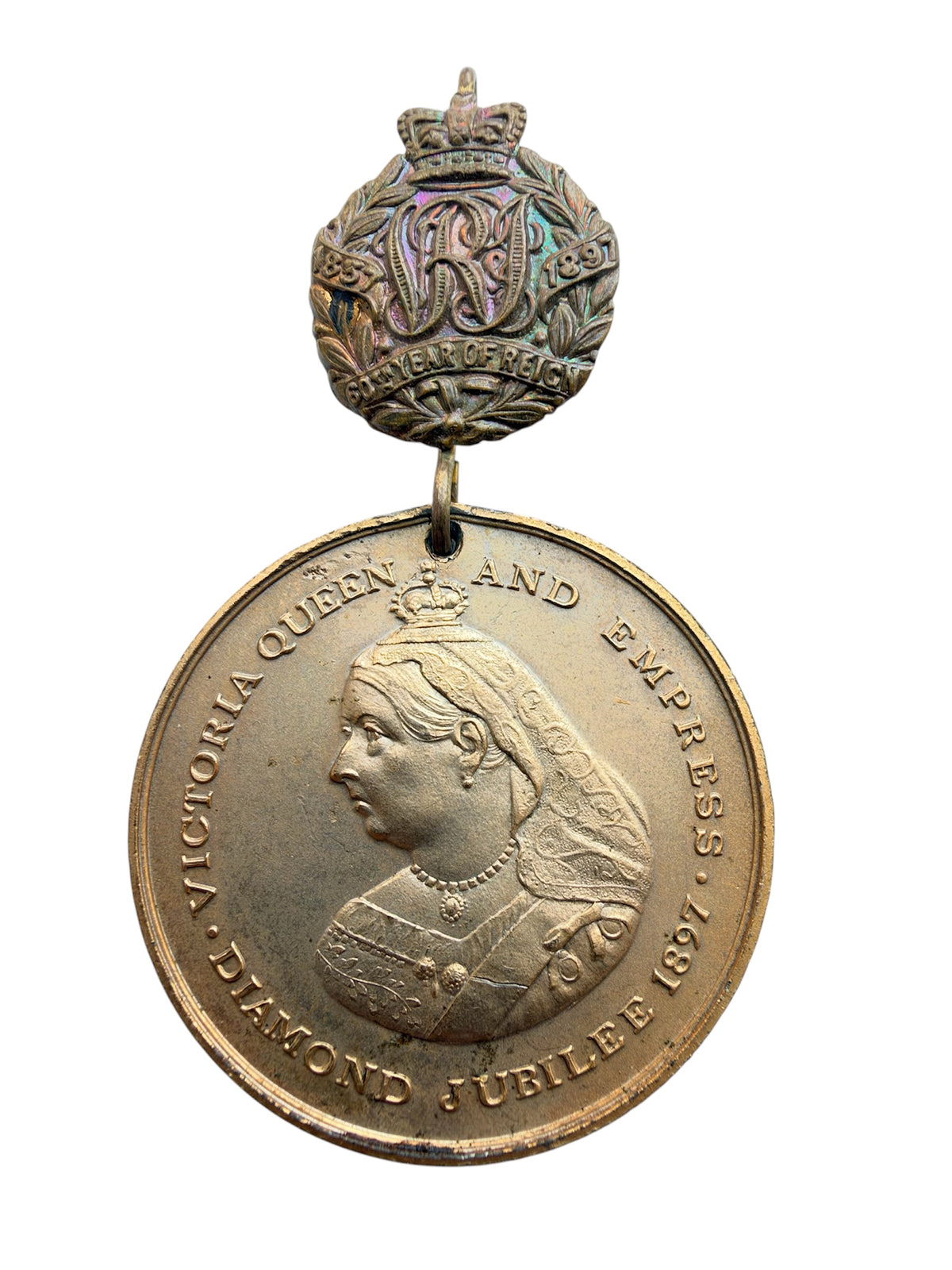 Queen Victoria 1897 Diamond Jubilee Commemorative Medal