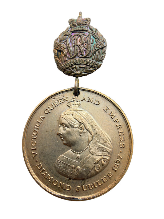 Queen Victoria 1897 Diamond Jubilee Commemorative Medal