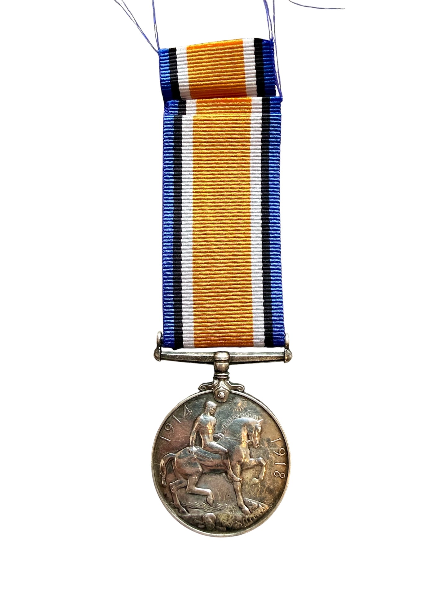 WW1 1914-1918 Silver War Medal Devonshire Regiment 1939-1945 Defence Medal & Silver ARP Pin Badge with George V Silver Jubilee Handkercheif
