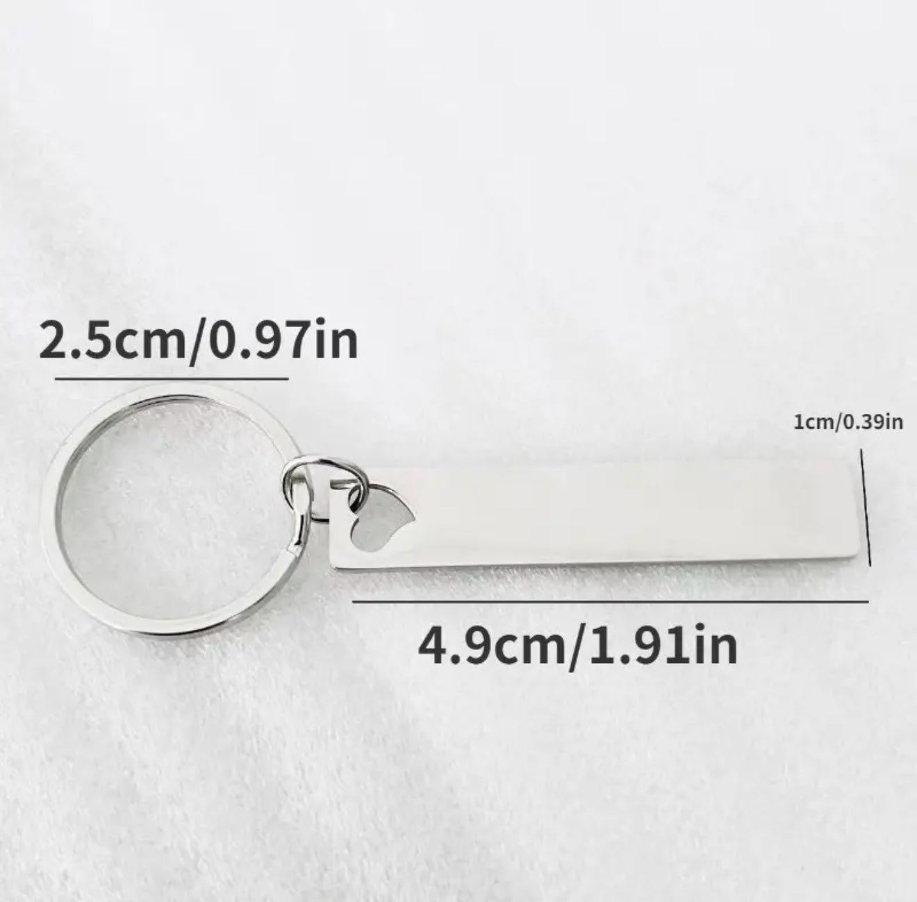 007 James Bond Silver Keyring