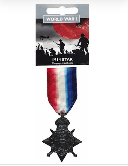 World War 1 1914 Star WW1 Campaign Medal Full Size Reproduction