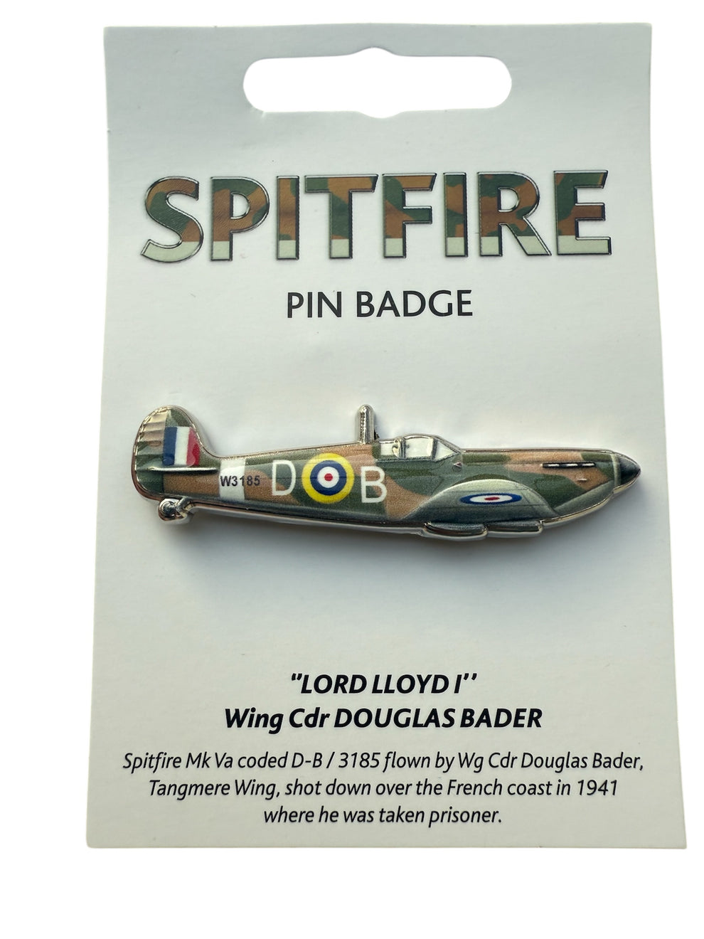 WW2 Spitfire MK Va World War 2 Metal Pin Badge – History In Your Hands