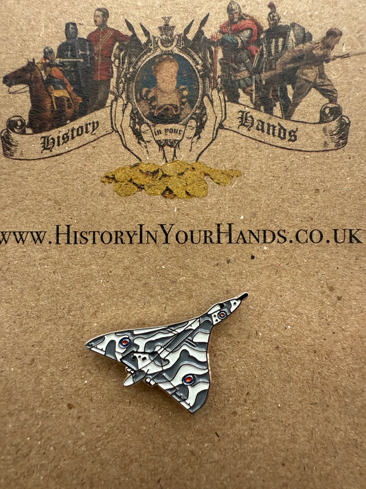 Vulcan Bomber Pin Badge