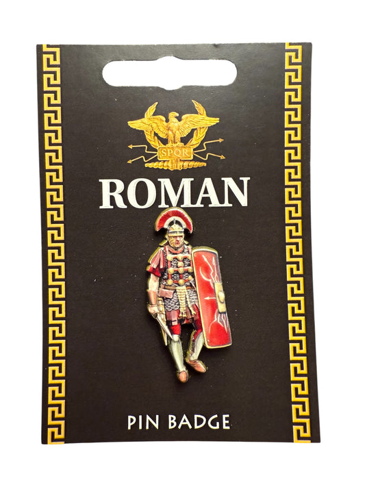 Roman Infantry Soldier 3D Pin Badge