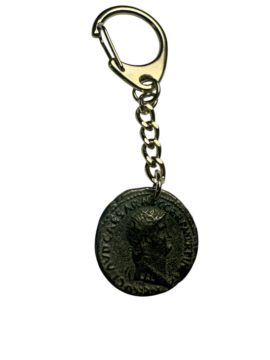 Roman Coin Keyring