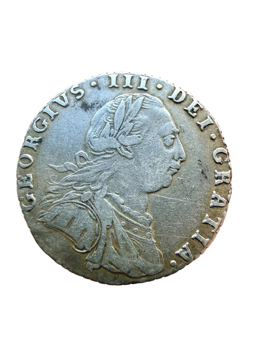 1787 Silver SIXPENCE 6d Coin George III 1760 - 1820 no-hearts