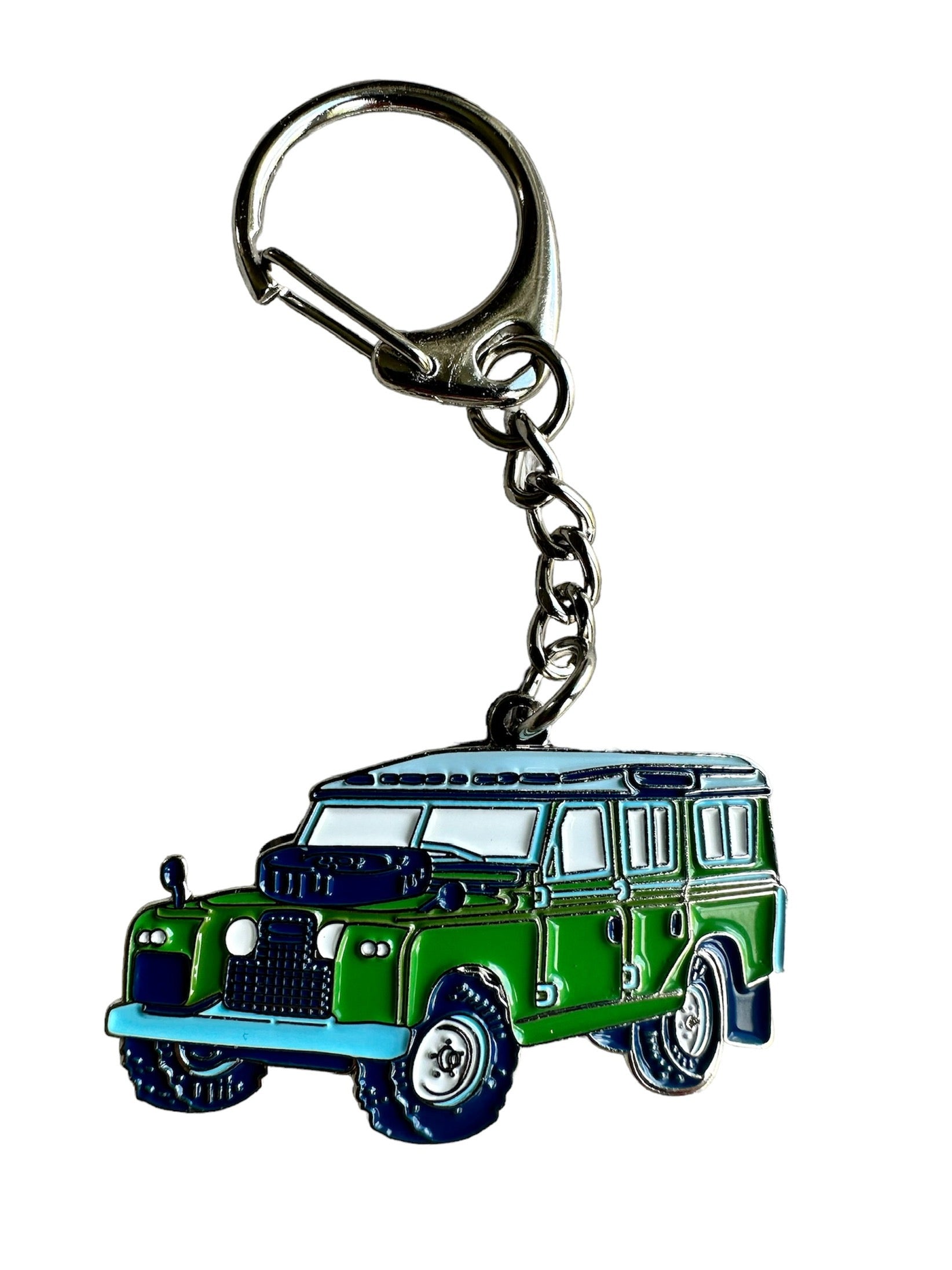 4X4 Vintage Land Rover Defender Keyring – History In Your Hands