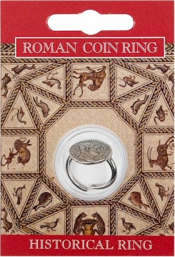 Roman Silver Coin Ring