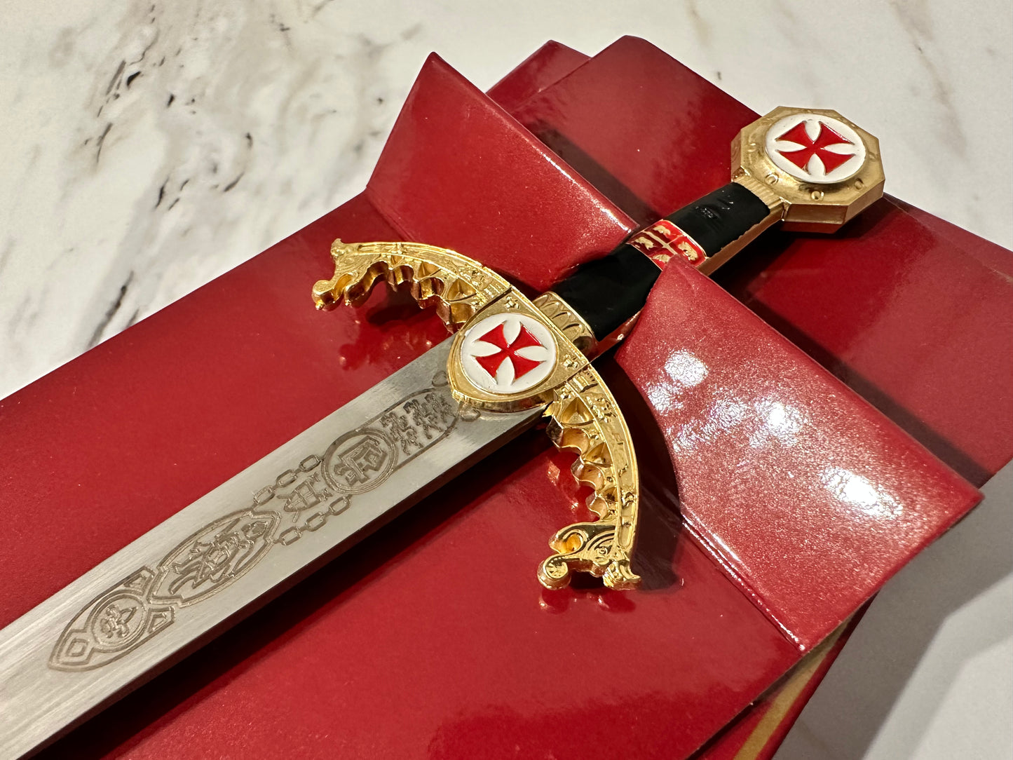 Knights Templar Sword Letter Opener