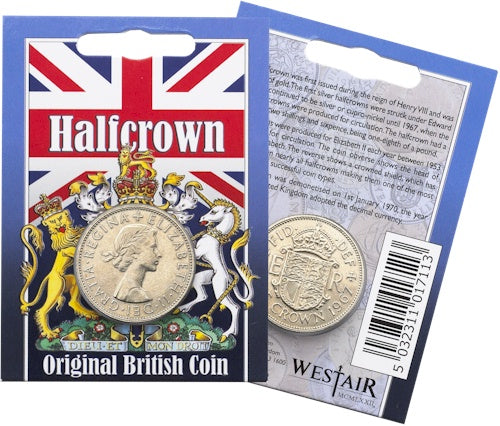 Elizabeth II Half Crown Coin Pack