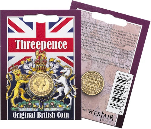 Elizabeth II Threepence Coin Pack