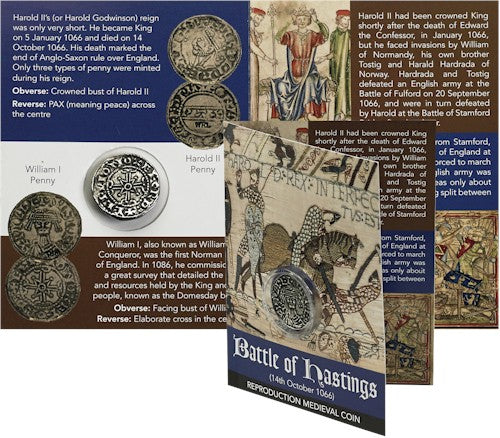 William I Penny Battle of Hastings Coin Pack