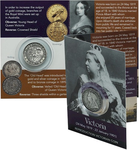 Queen Victoria Shilling Coin Pack